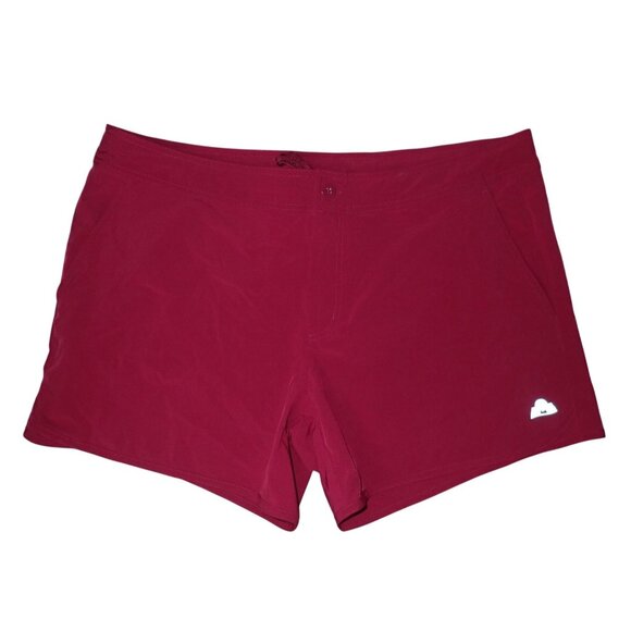 EMS Board Shorts Women‎ XL Raspberry Dark Pink Nylon Hiking Trail Outdoor - Picture 1 of 6